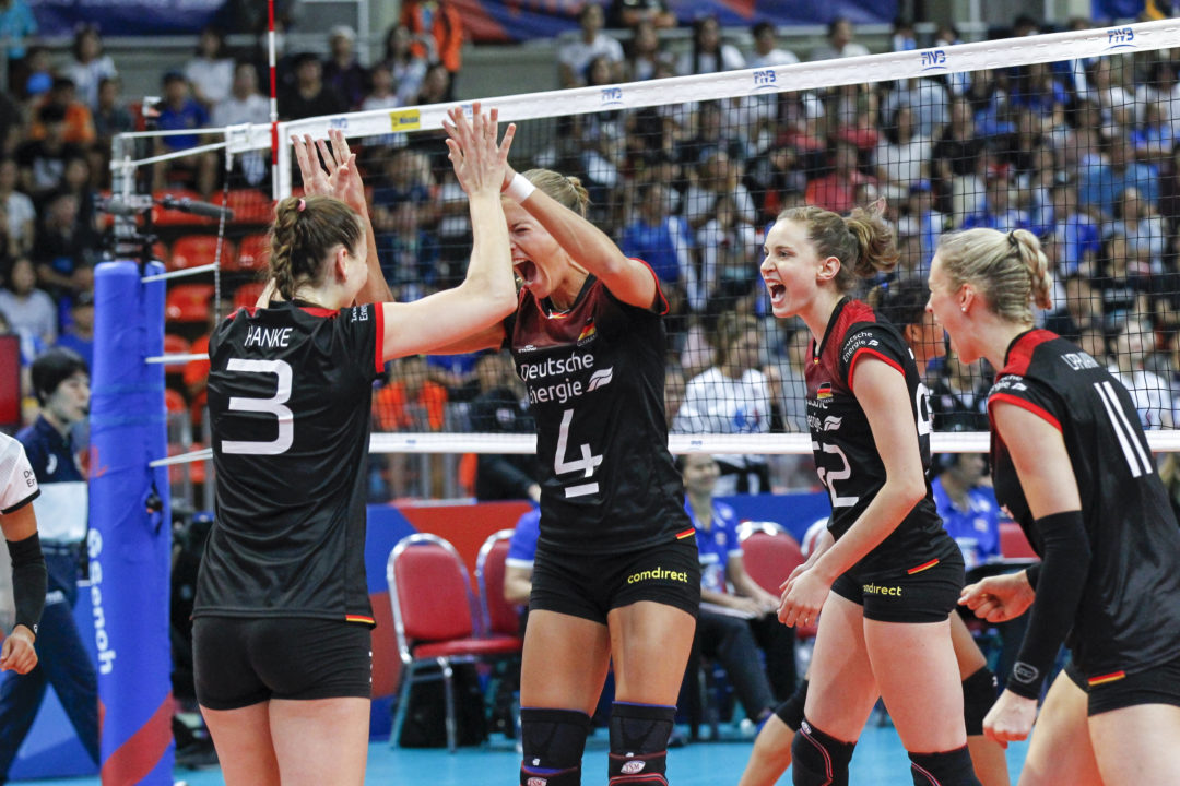 Lippmann, Fromm Star as Germany Hangs on for 5-Set Win over Thailand