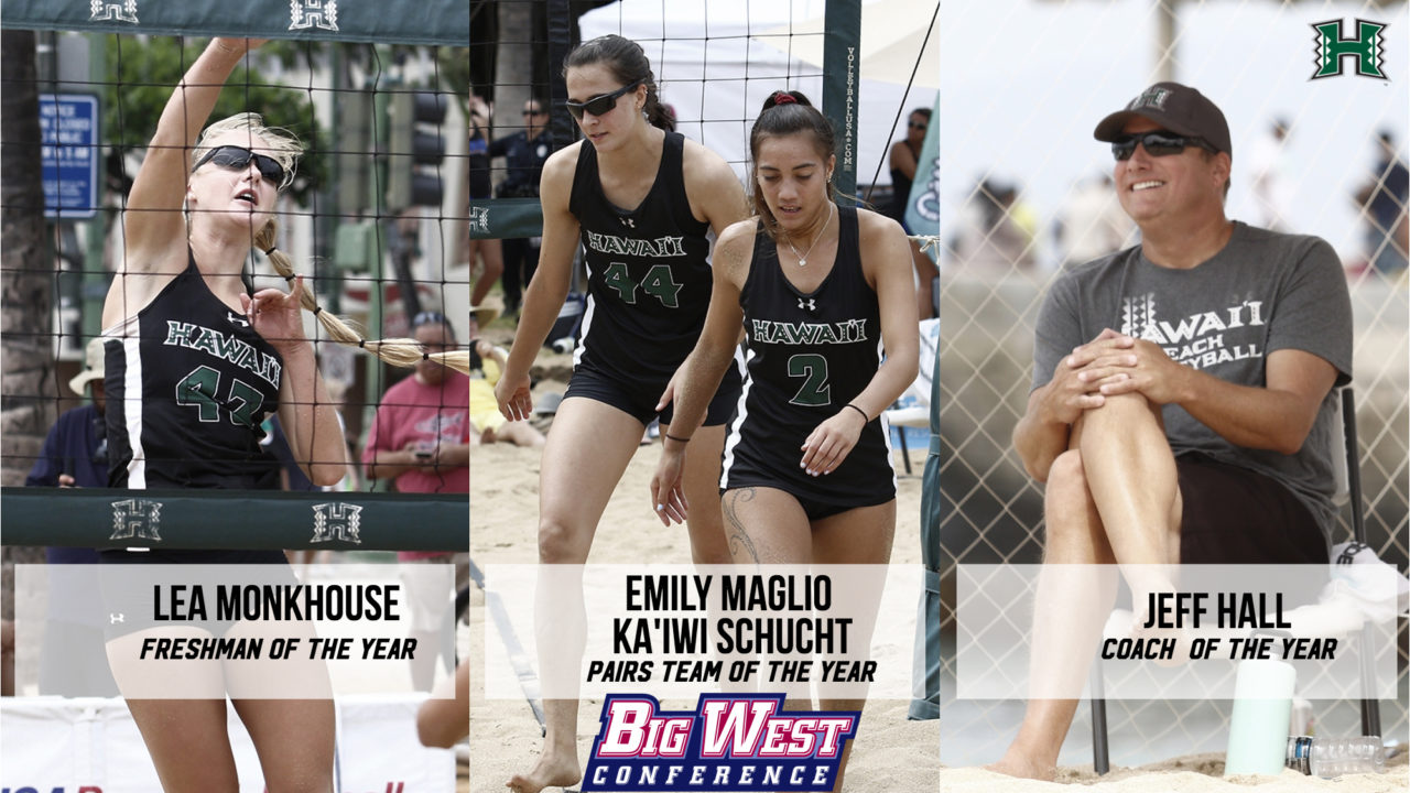 Hawaii Grabs Big West Top Honors, Maglio/Schucht Tabbed Pair of the Yr
