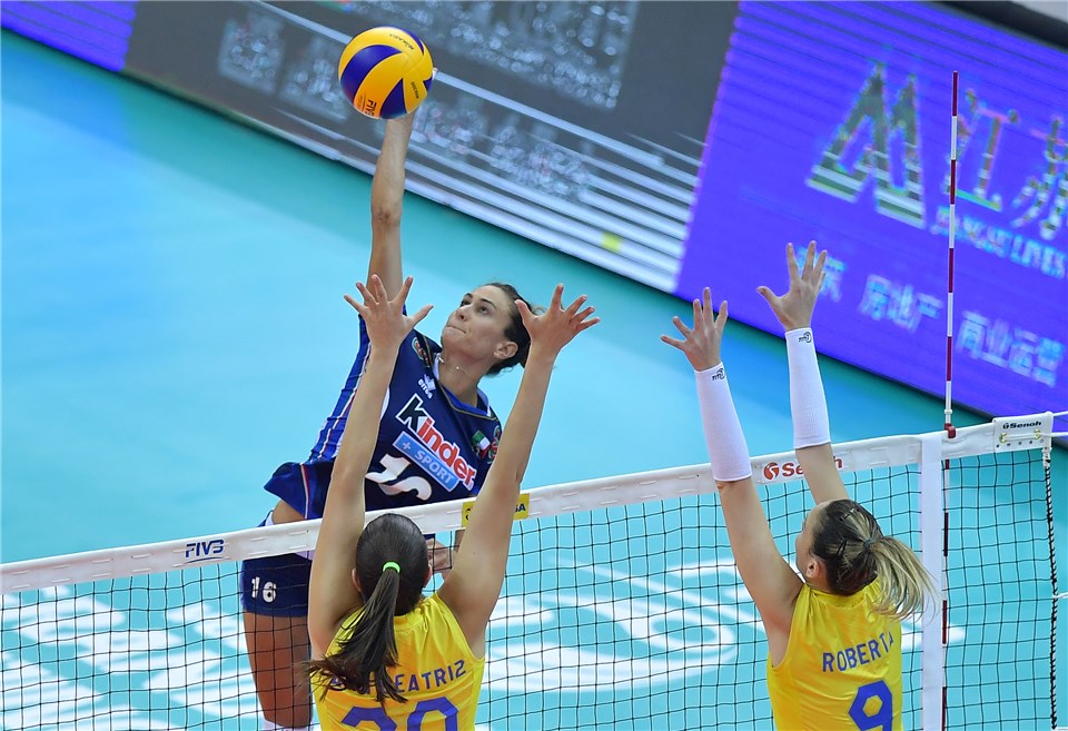 Italy Women Add Lucia Bosetti for Week 2 of Volleyball Nations League