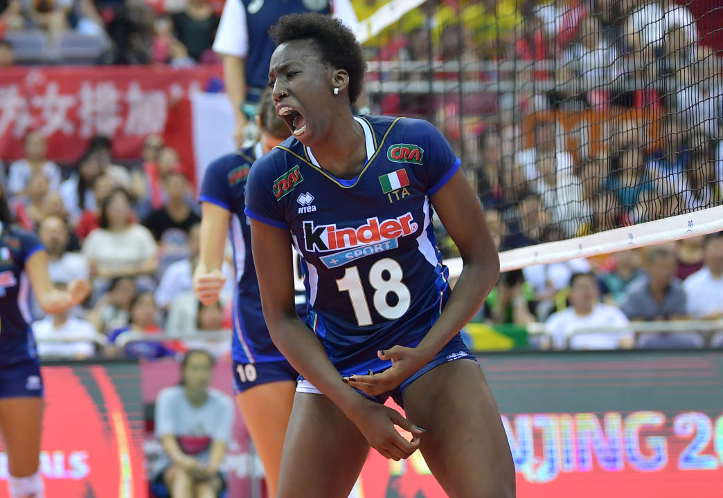No Egonu, Bosetti for Italy in Week 1 of Volleyball Nations League