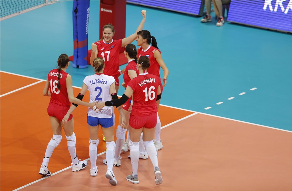Standings: Russia Makes Moves Toward VNL Top 5 with Upset of Turkey