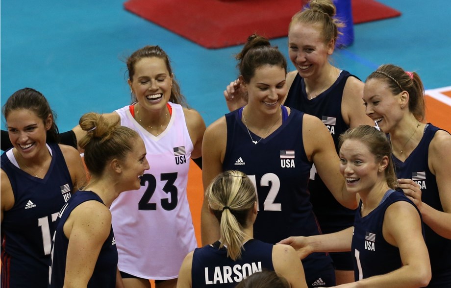 USA Crushes Belgium for Fourth-Straight #VNL Win