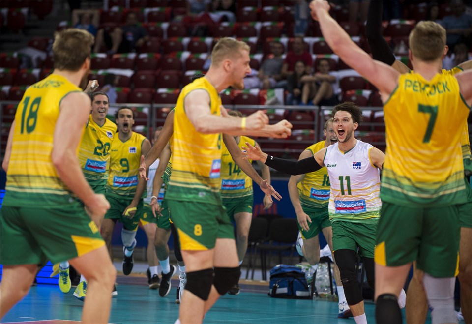 Luburic Lifts Serbia over Russia in 5; Australia Grabs First #VNL Win