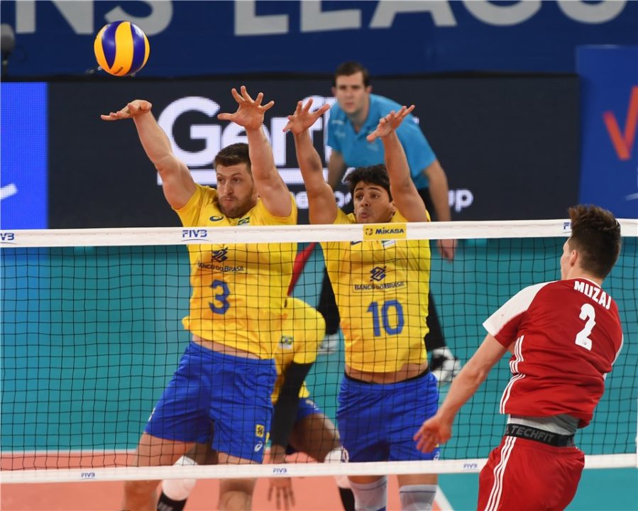 Serbia, Brazil Move Into VNL Final Six, Poland/Italy Waiting