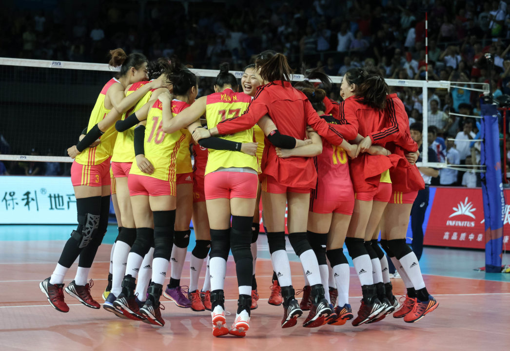 China Rebounds from Two Losses with Sweep of Russia
