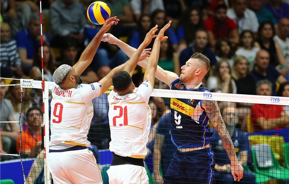 Italy Keeps #VNL Final Six Hopes Alive with Sweep of France