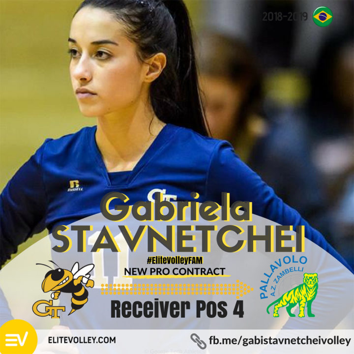Georgia Tech’s Gabriela Stavnetchei Signs 1st Pro Contract In Italy