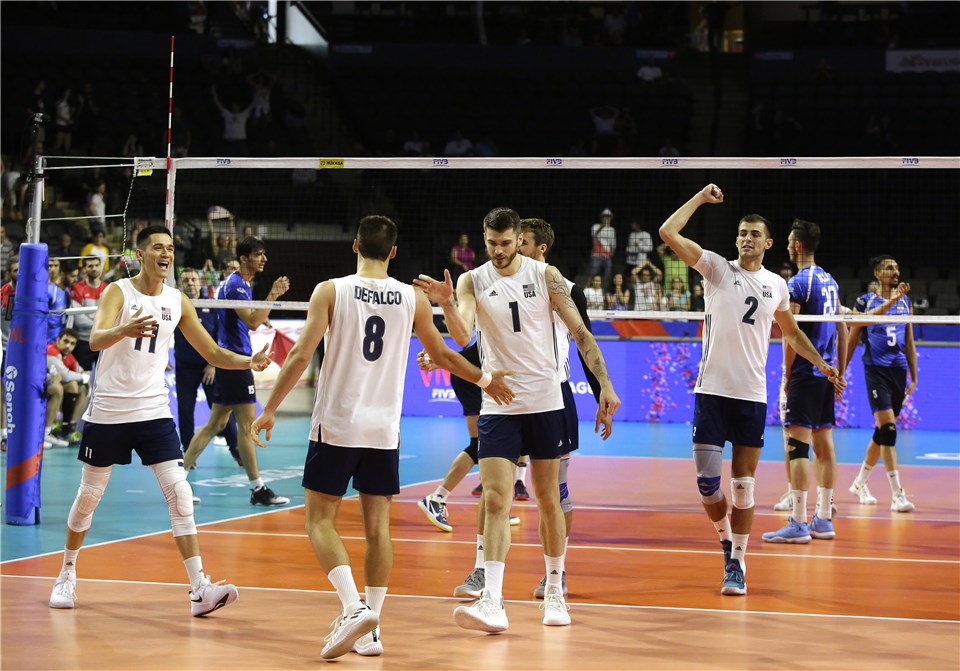 France, USA Lead #VNL Standings After Week 4