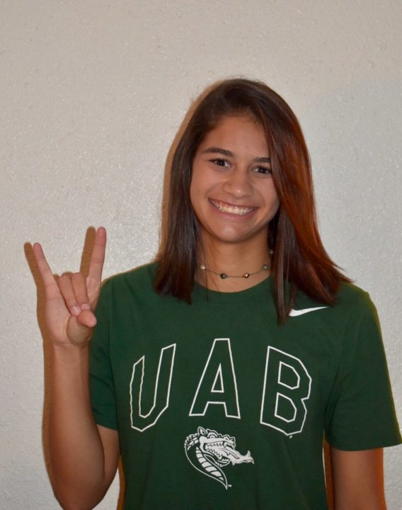 Class of 2020 MB/OH Chloe Joy Rodriguez Commits to UAB