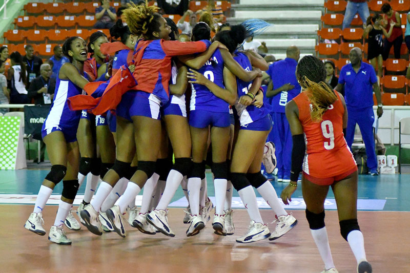 Puerto Rico, Cuba Hang On for Five-Set Wins in Pan Am Cup Pool B