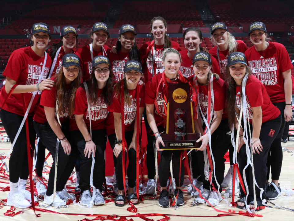 NCAA Champions Nebraska, UCLA Honored as AVCA Team Academic Winners