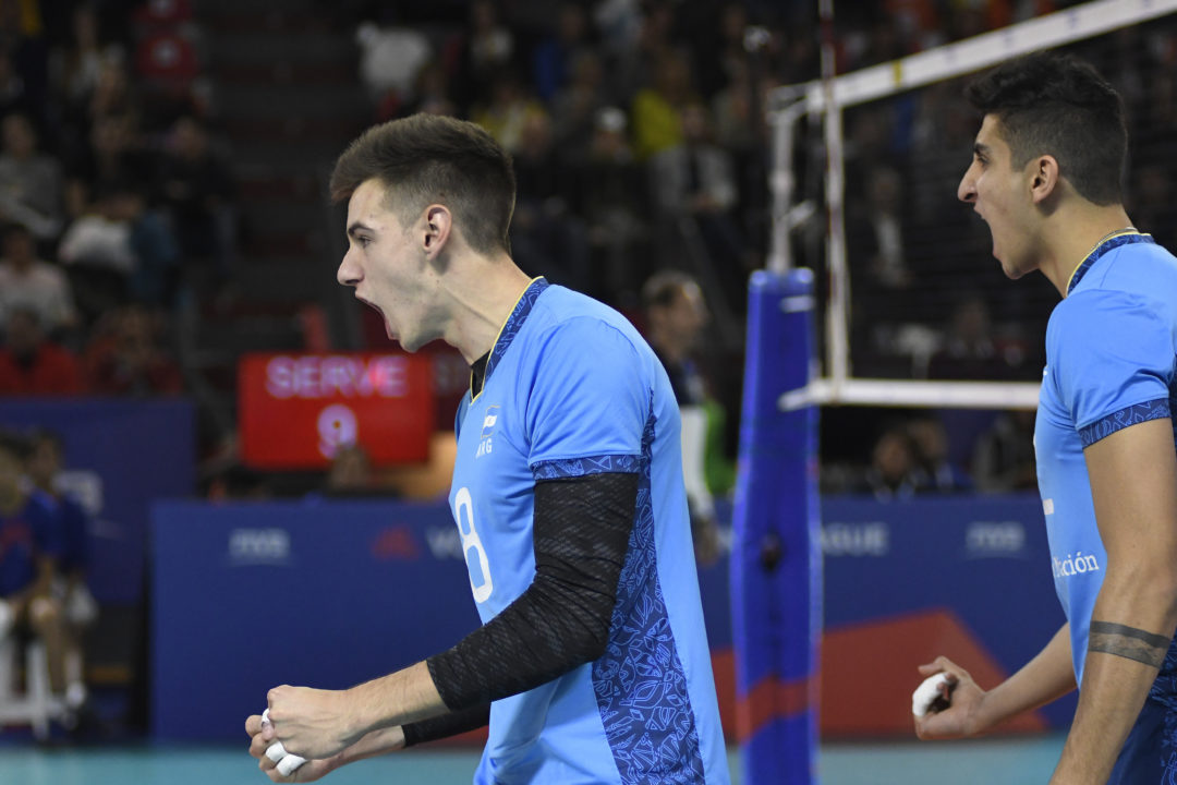 20-Year Old MB Agustin Loser Leads Argentina to 3rd-Straight Over USA