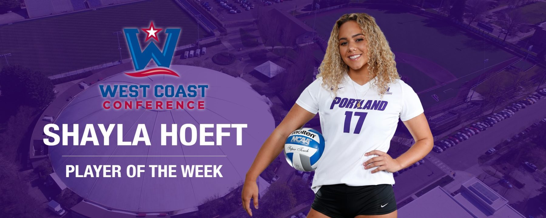 Portland’s Shayla Hoeft Tabbed as WCC Player of the Week