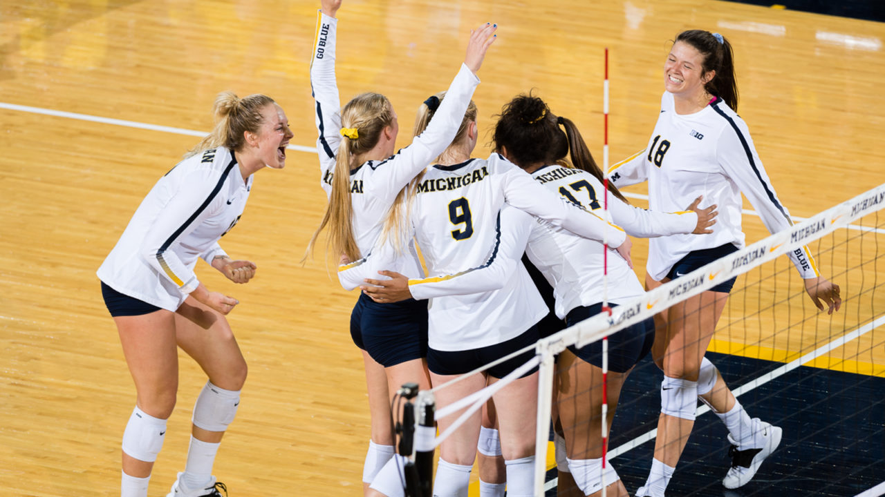 Behind the Scenes with Michigan Volleyball