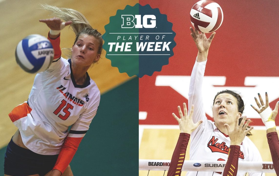 Big Ten Tabs Cooney, Foecke as Co-Players of the Week