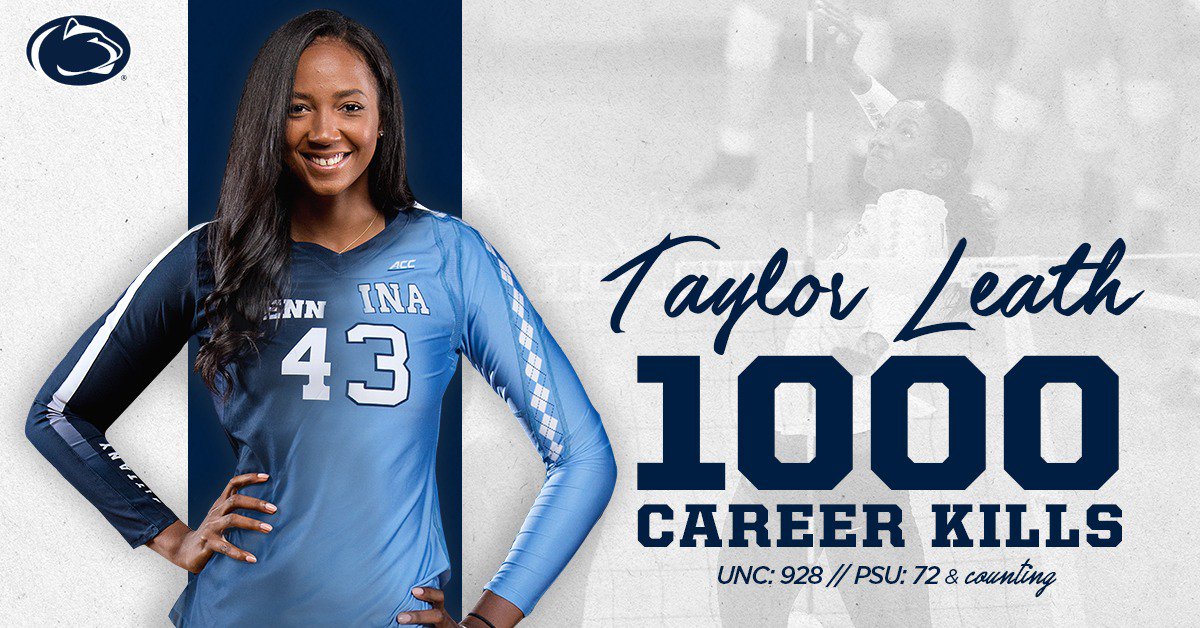 Penn State’s Taylor Leath Notches 1,000th Kill