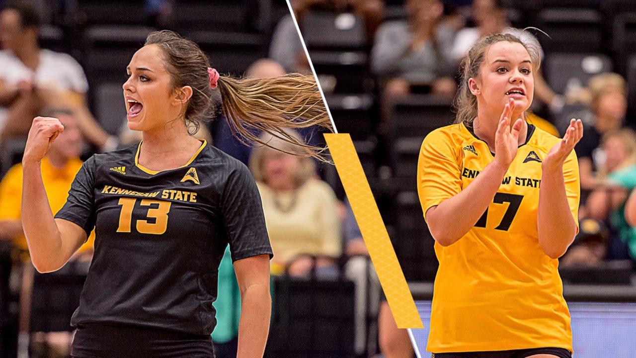 Chastang, Groover, Axner Recieve ASUN Weekly Nods