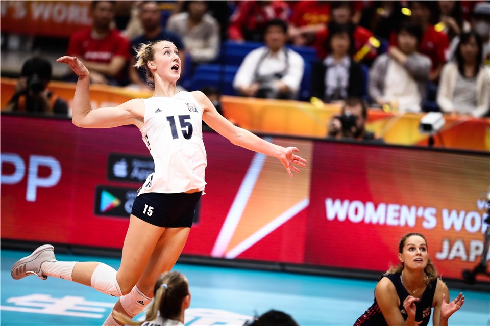 Hill Stars as USA Clinches Fifth Place at #FIVBWomensWCH