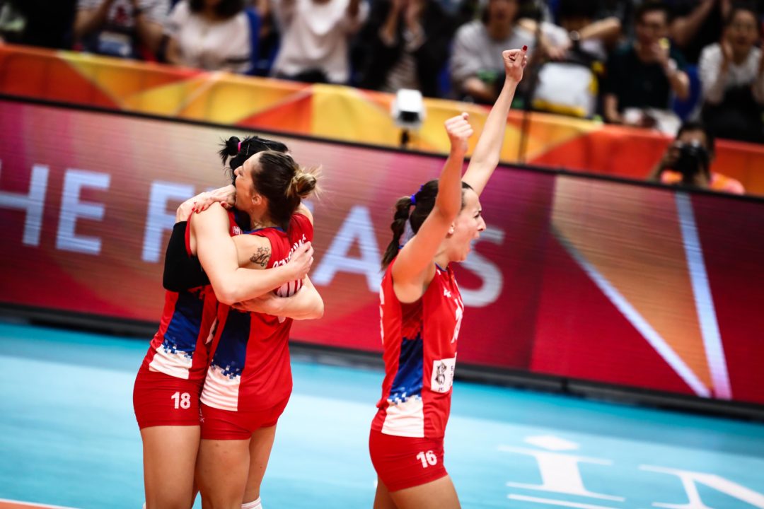 Serbia Rallies to Top Italy in 5 for First World Championships Title
