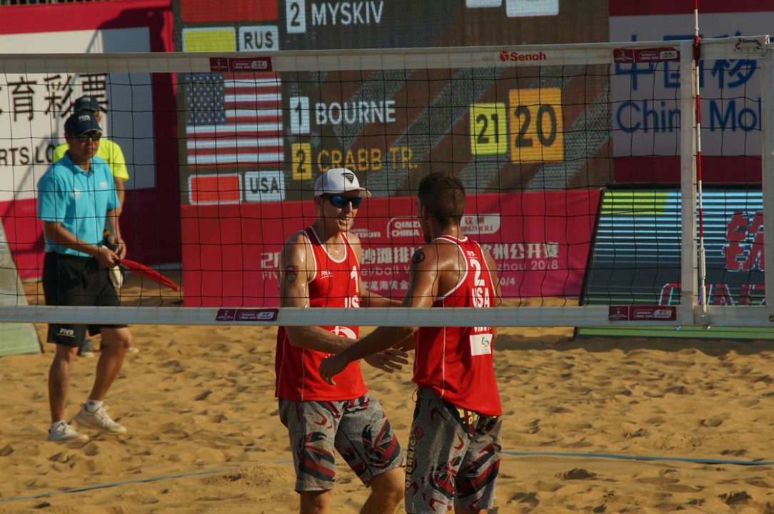 USA’s Bourne/Crabb Avenge Loss to Russians for the Qinzhou 3-Star Gold